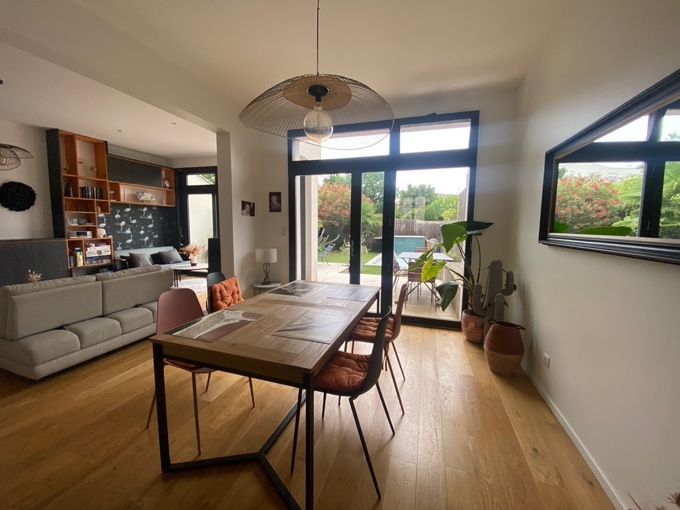 Maison rénovée avec piscine, Bordeaux Saint-Genès