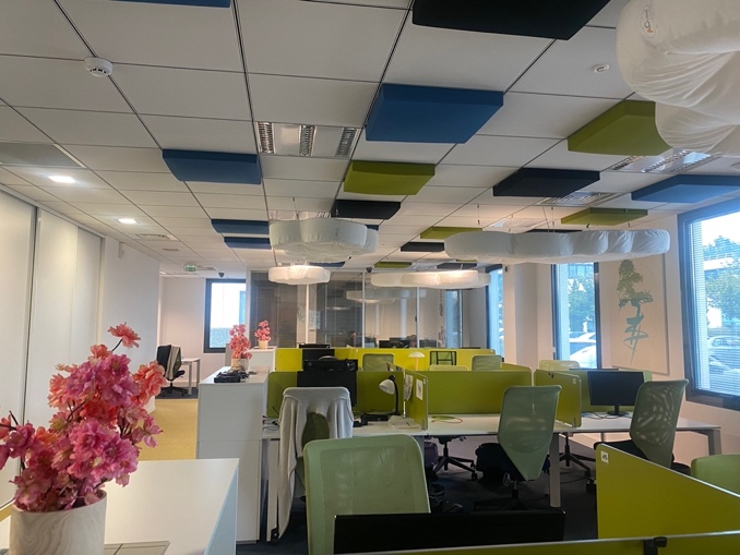 Plateau de bureaux aménagé et climatisé à Mérignac